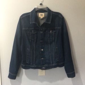Old Navy XL Dark Denim Jean Jacket